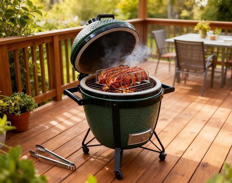 WEBROIL Universal BBQ Rib Racks for Most Outdoor Grills and Smoker, for Ninja Woodfire OG800/900 Series, Weber, Large Egg, Classic Joe etc., Stainless Steel Roast Turkey Rack Gift for Thanksgiving/Christmas - Image 5